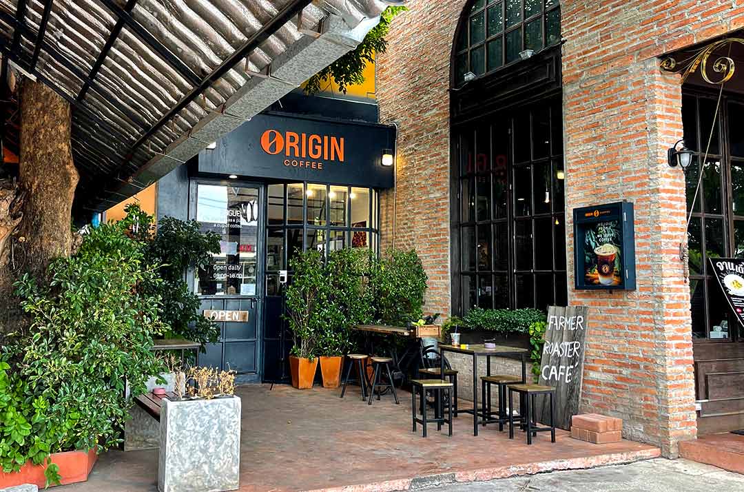 ร้านกาแฟ Origin Coffee นาคนิวาส